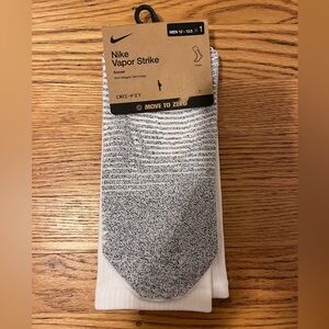 Nike Vapor Strike Soccer Crew Socks DH6613-100 Men’s 12-13.5